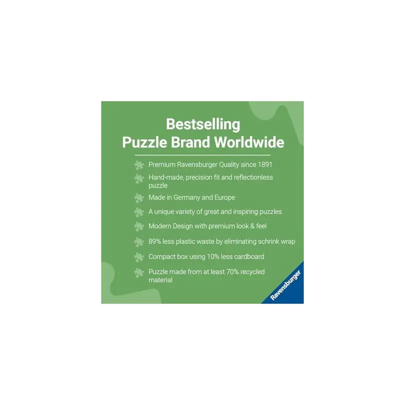 Puzzle 100-teilig Blick aus dem Fenster