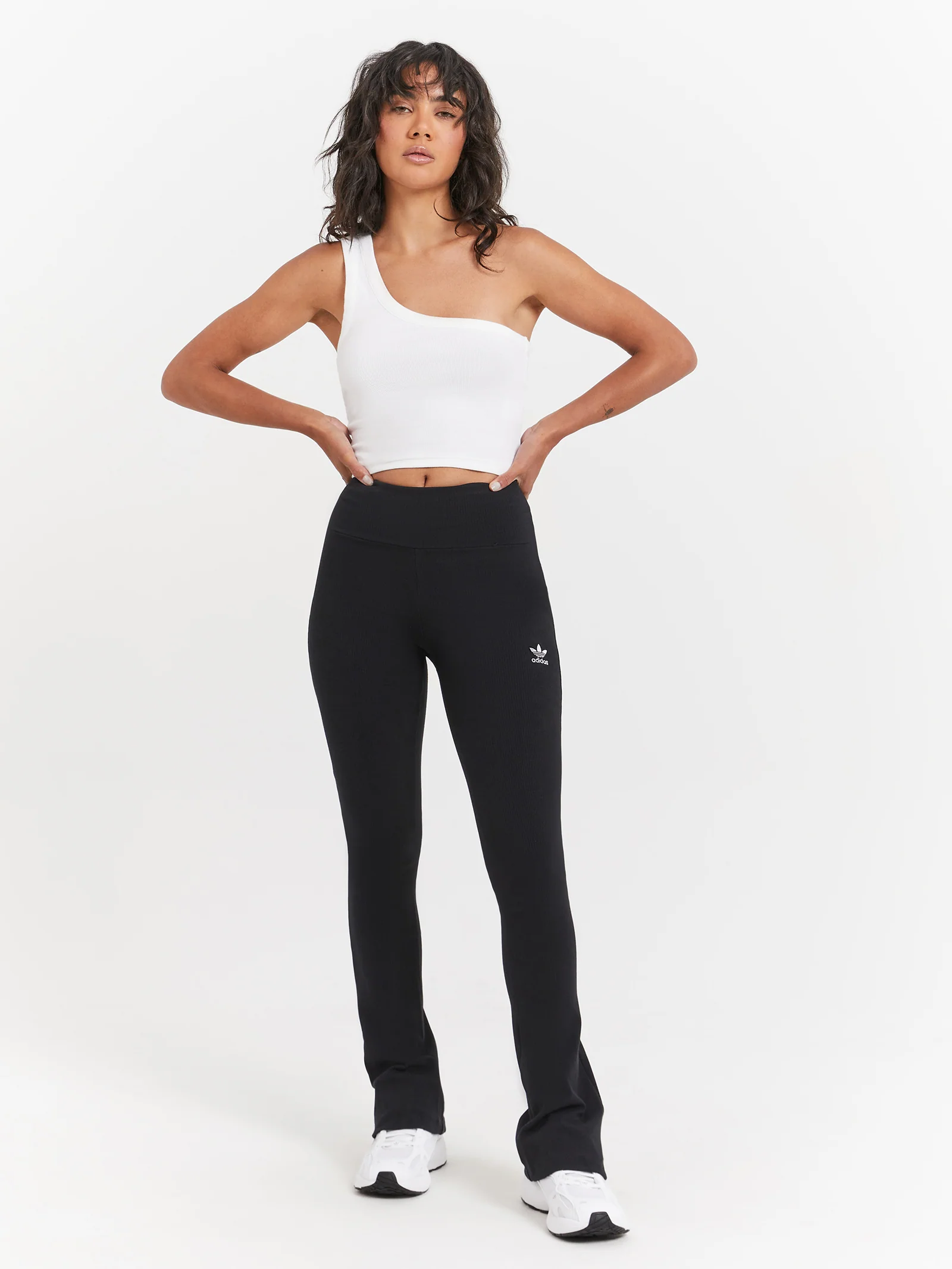 Essentials Rib Flared Pants