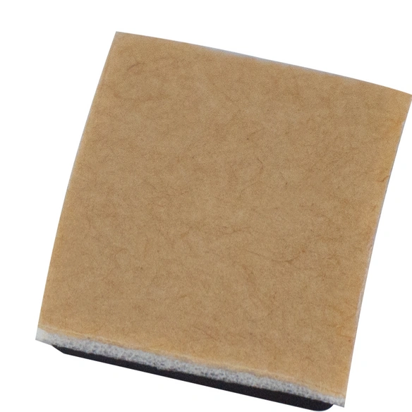 Befestigungssockel, 19x19mm selbstklebend schwarz 50 St.