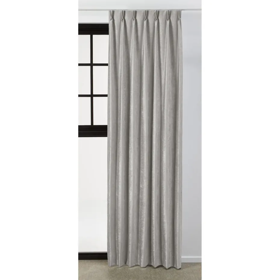 Kwantum Vouwgordijnen | Gordijn Emma  Grijs