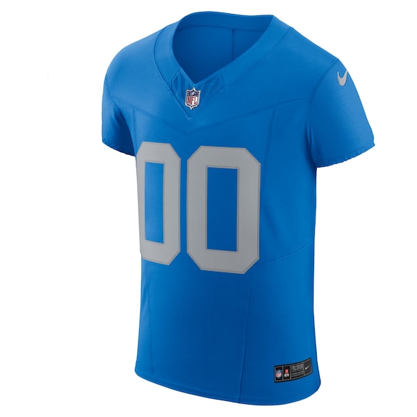 Detroit Lions Nike Alternate Vapor F.U.S.E. Elite Custom Jersey -  Blue