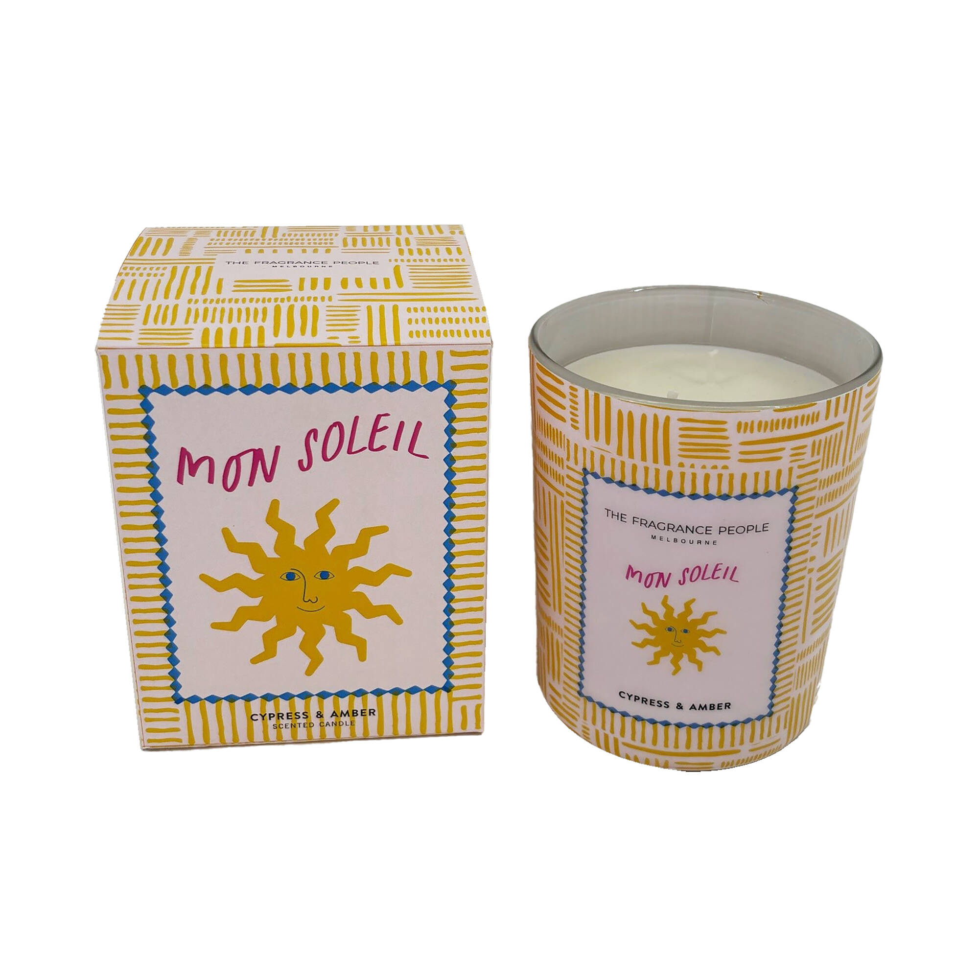 Bougie parfumée "Mon soleil"