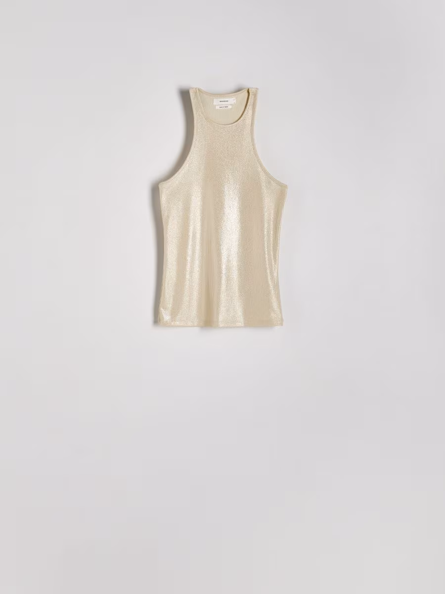 Metallic Effect Top