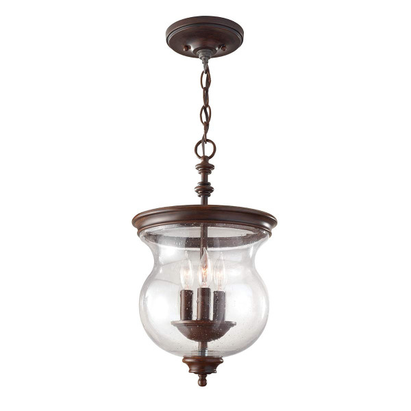 Lampa wisząca stary brąz Pickering Lane 3xE14x40W Feiss