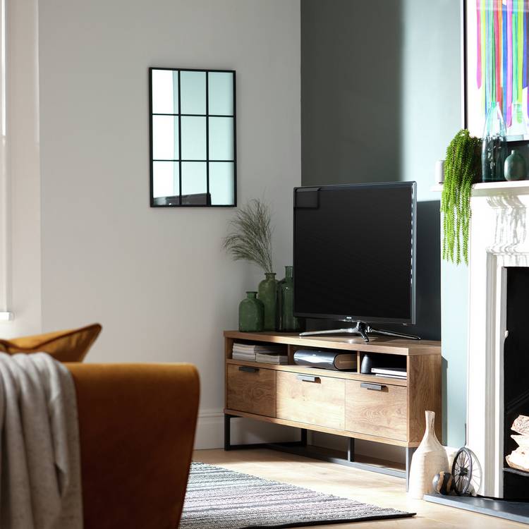 Habitat Nomad 3 Drawer TV Unit - Natural