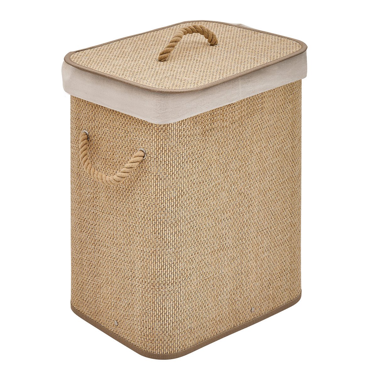 Cesto roupa wc STEMPY branco 60l