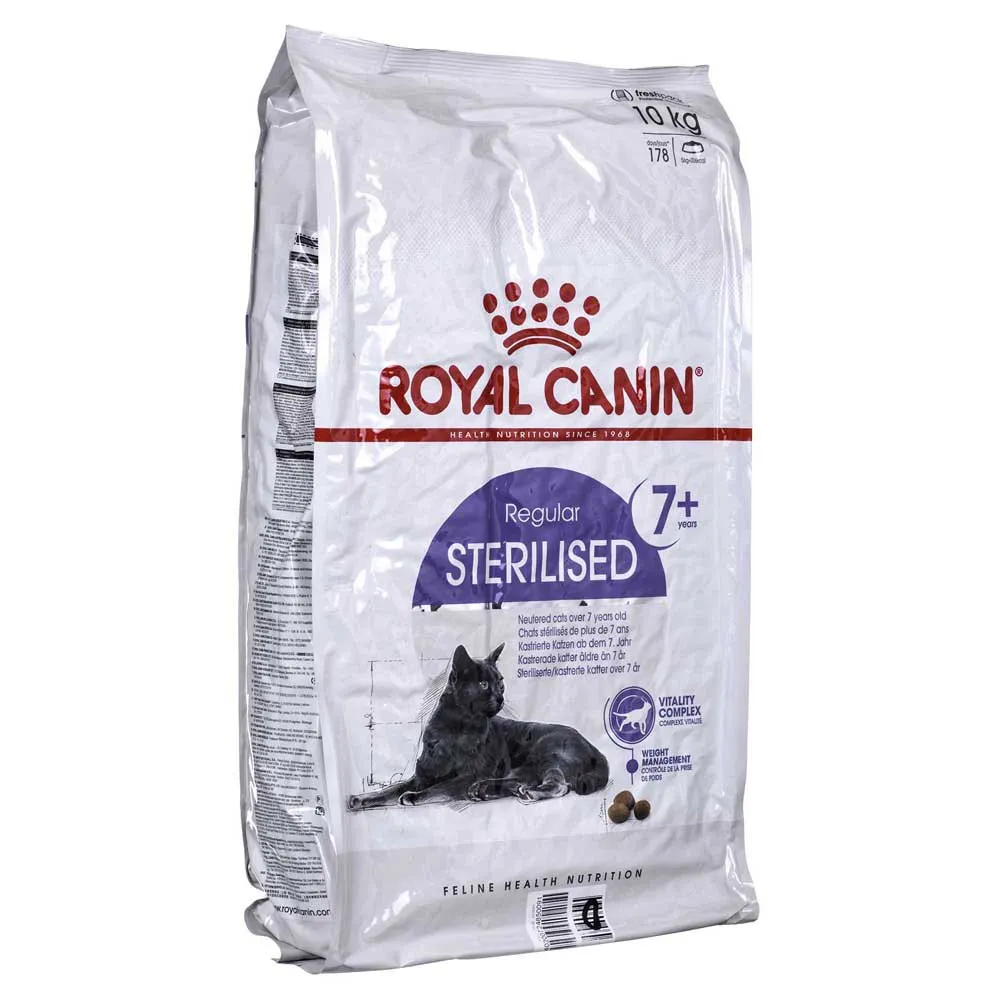 Royal Canin Sterilised 7  Senior 10kg cat food
