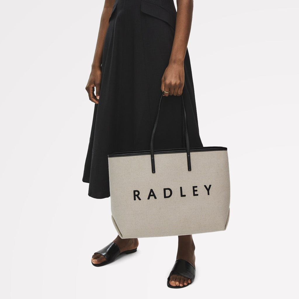 Sutherland Row - Large Open Top Tote Bag