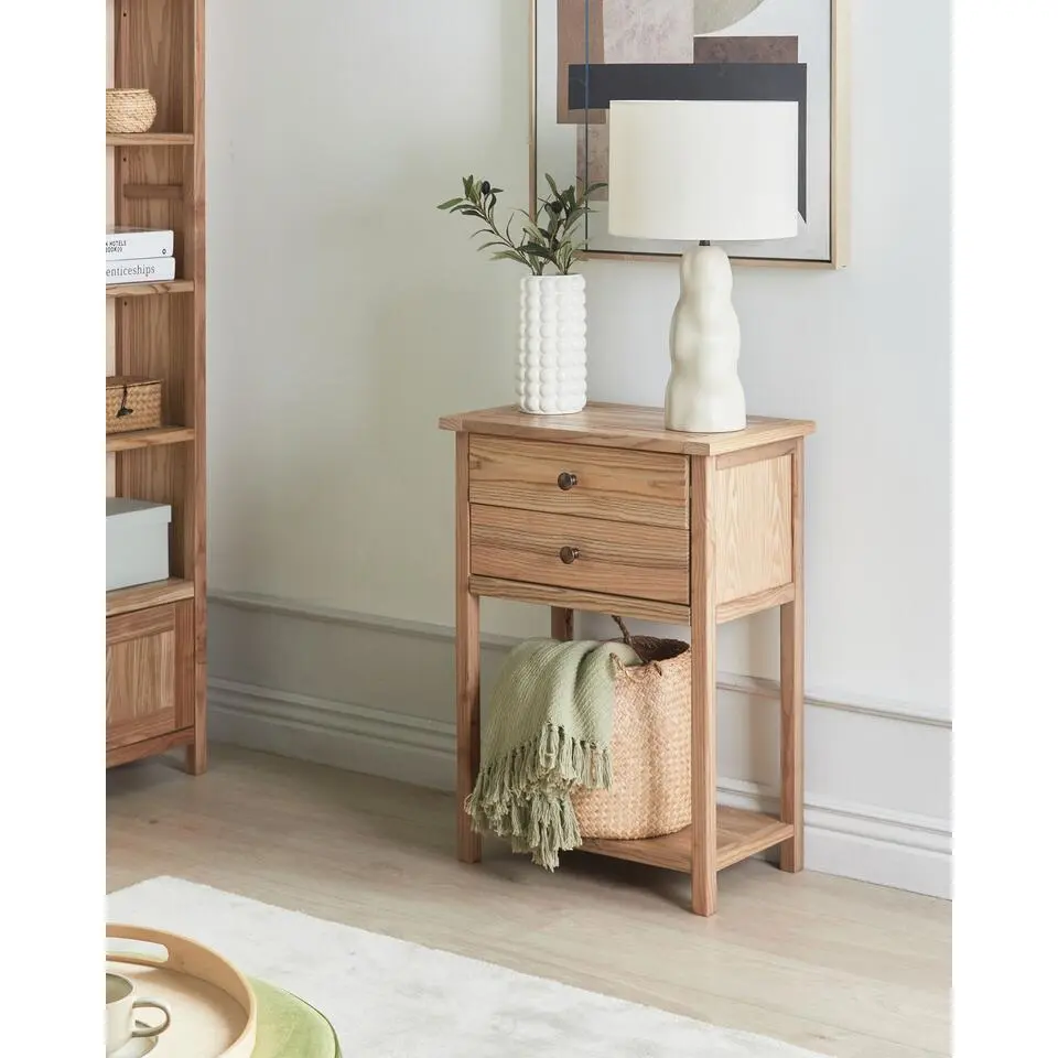 SALTON - Consoletafel - Lichte houtkleur - 53 cm - Sassafras