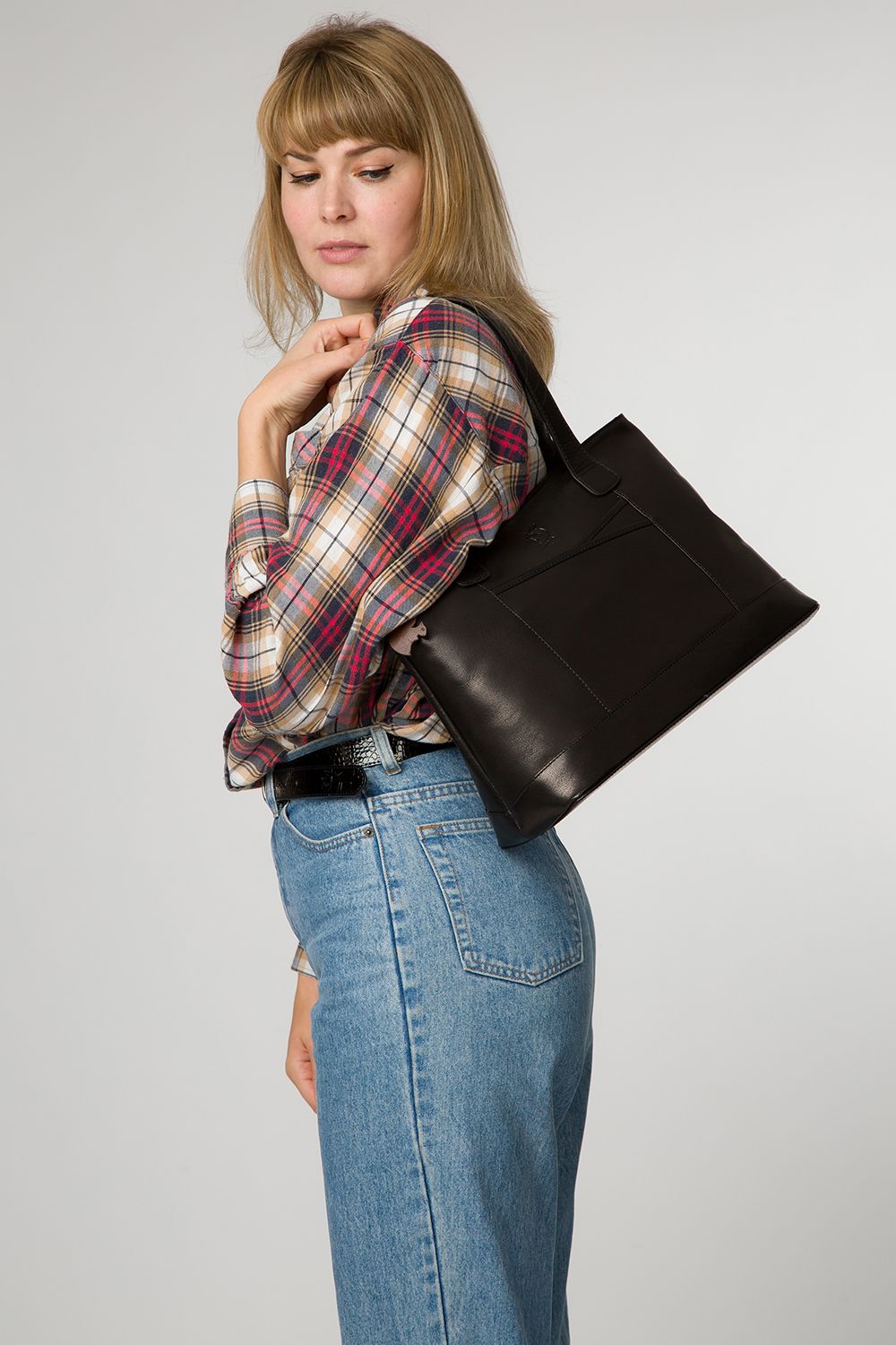 Conkca London Bay' Leather Tote Bag