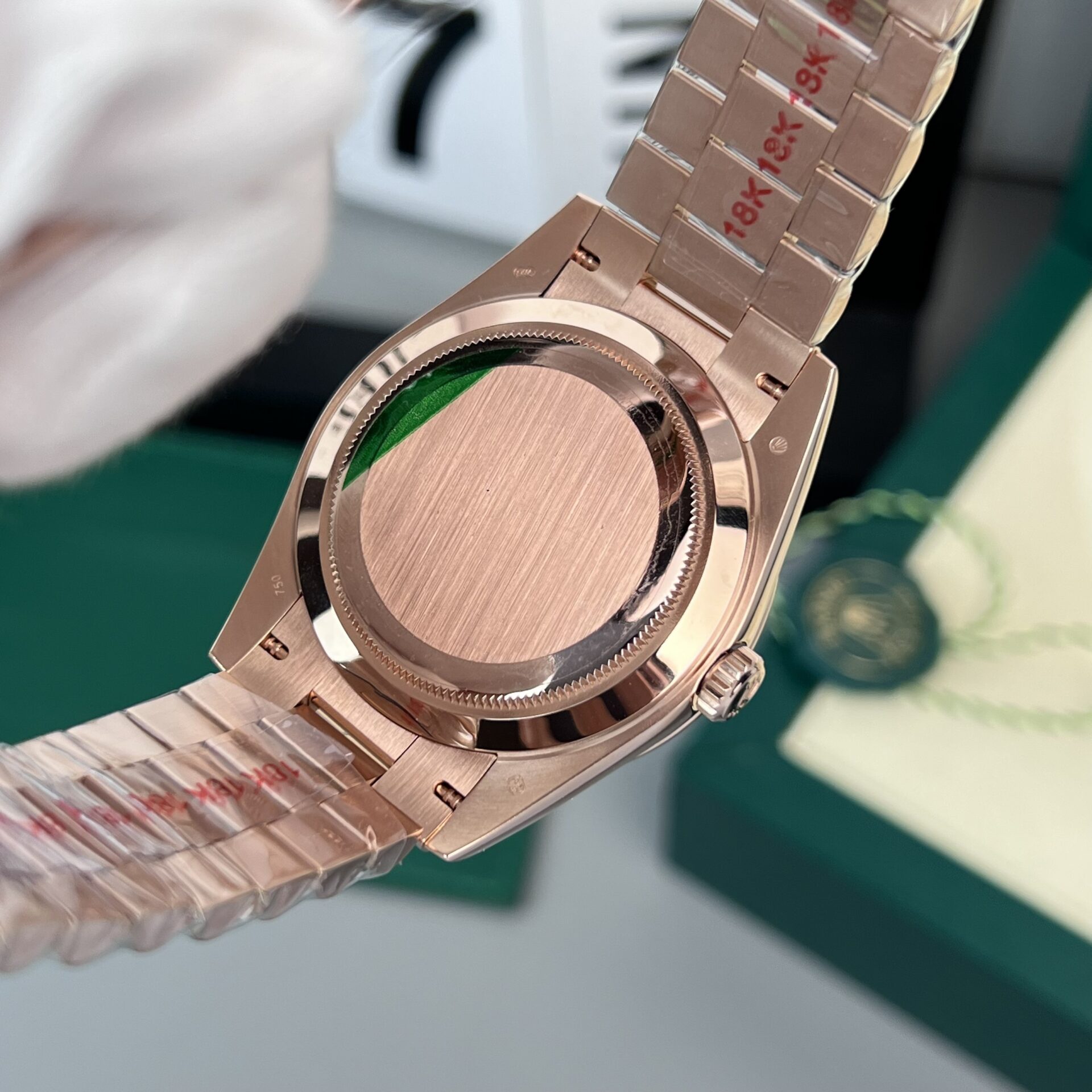Rolex Day-Date 228235 RG Plated Chocolate Dial 40mm Super Clone