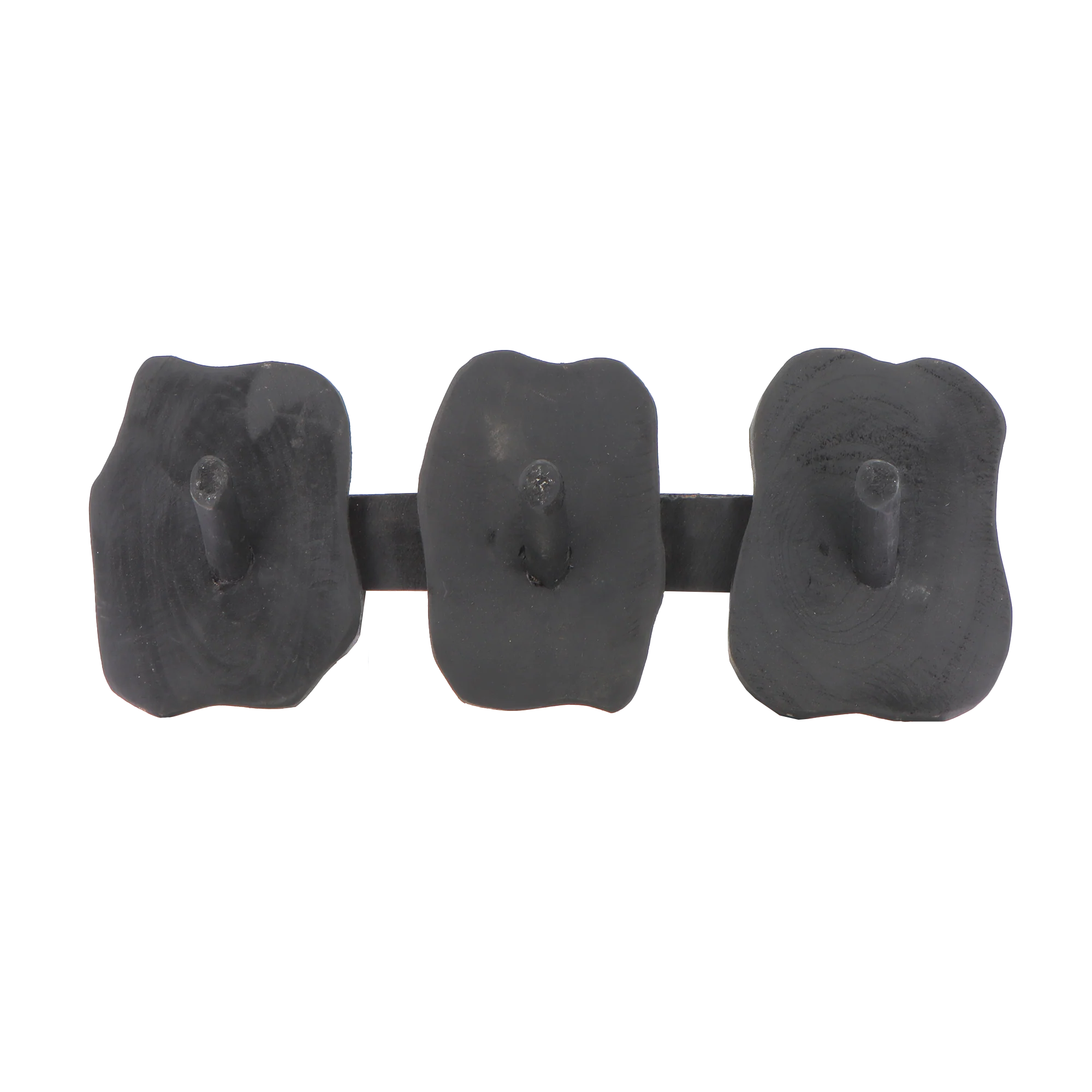 Patère EBENE coloris noir hauteur 20 cm