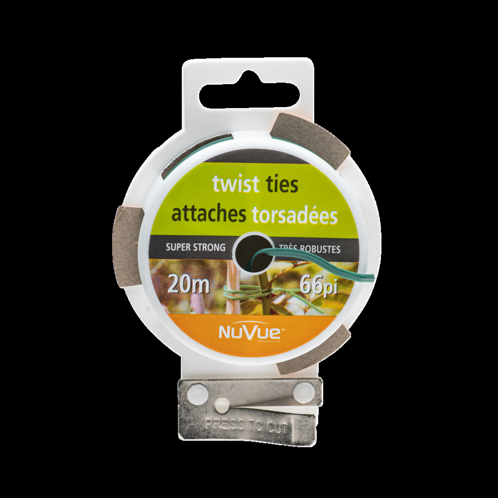 Utility Twist Tie Roll, Waterproof & Flexible, 66-ft