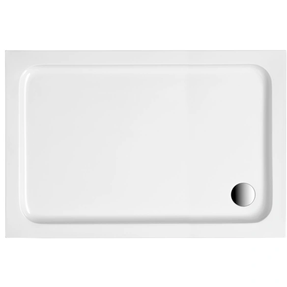Duschwanne »Samos«, ohne Fuss 100x80 cm, weiss