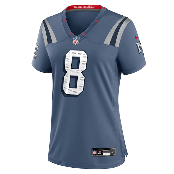 Stefon Diggs New England Patriots Nike Women's 2025 Rivalries Collection Game Jersey - Storm Blue