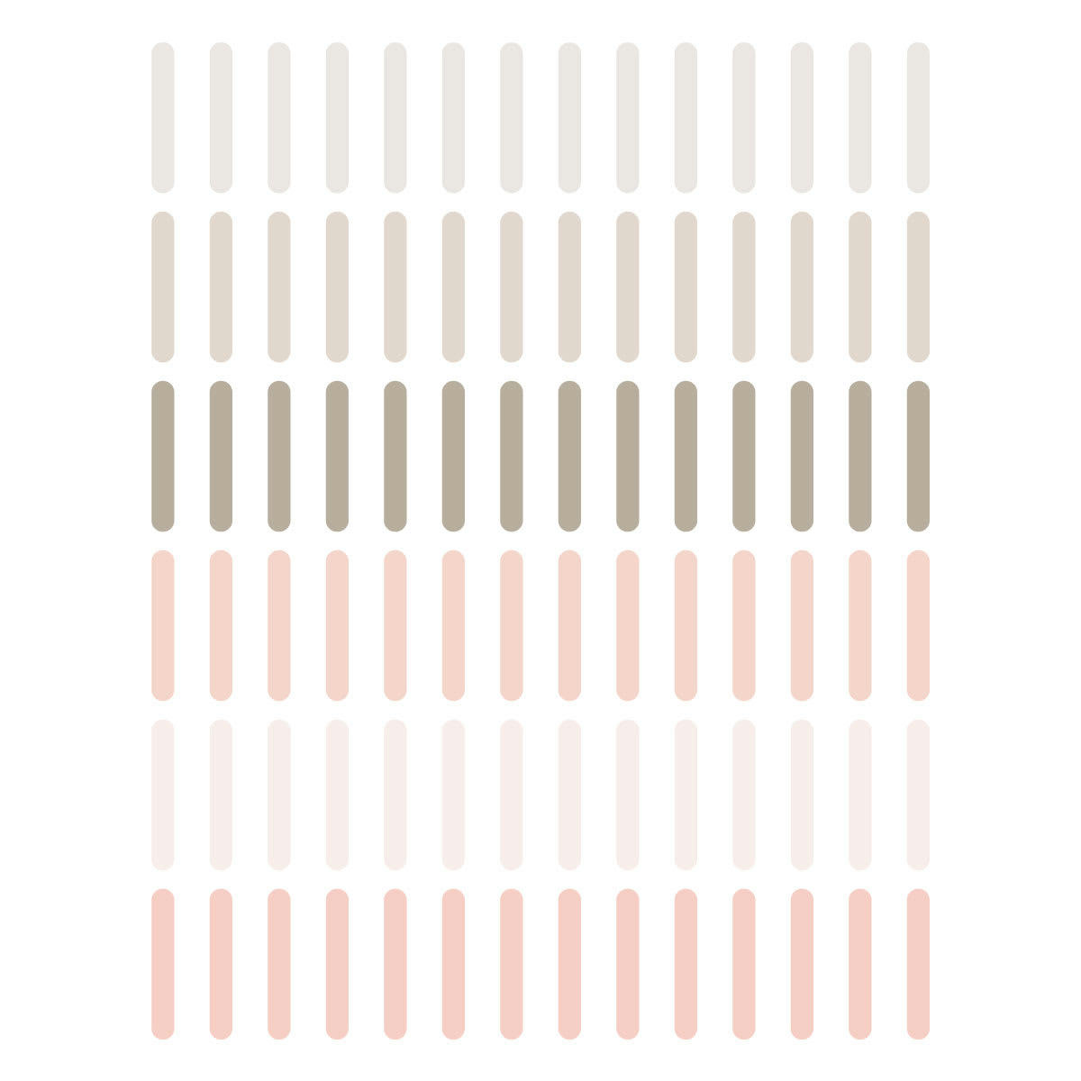 CONFETTI - Stickers muraux en vinyle confettis rose et gris tourterelle