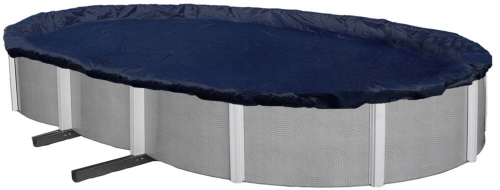 Blue Wave Round Above Ground Bronze Pool Winter Cover,  15-ft