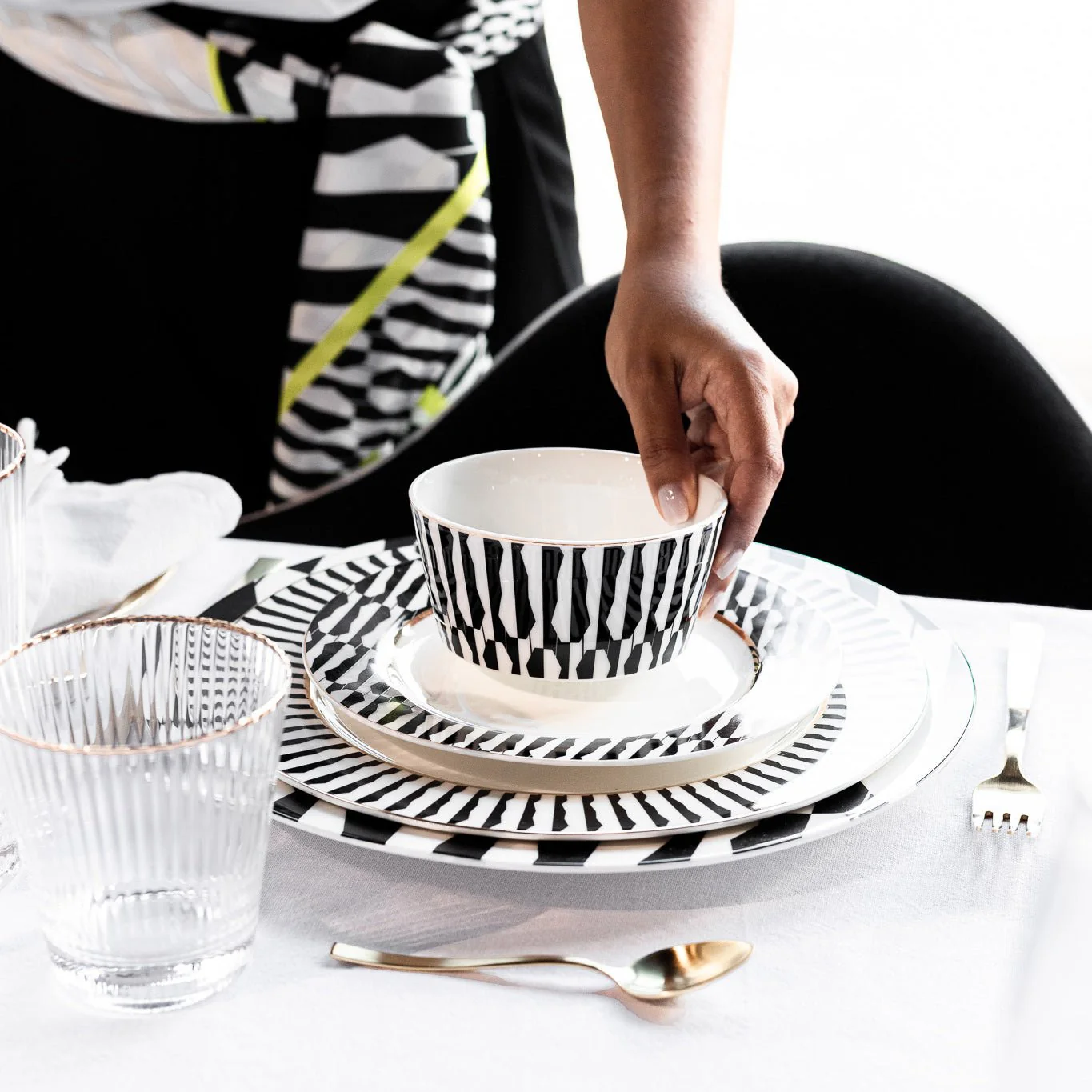 Prato de Sobremesa BLACK CAT