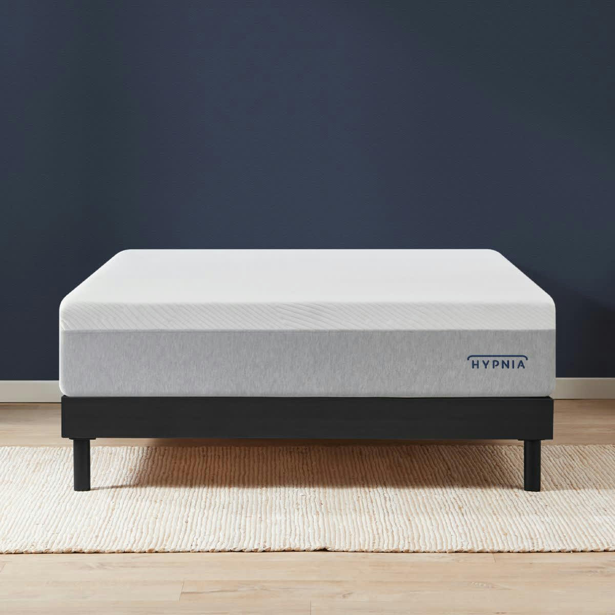 - Sommier à Lattes en kit bois Anthracite - 90 x 190 cm