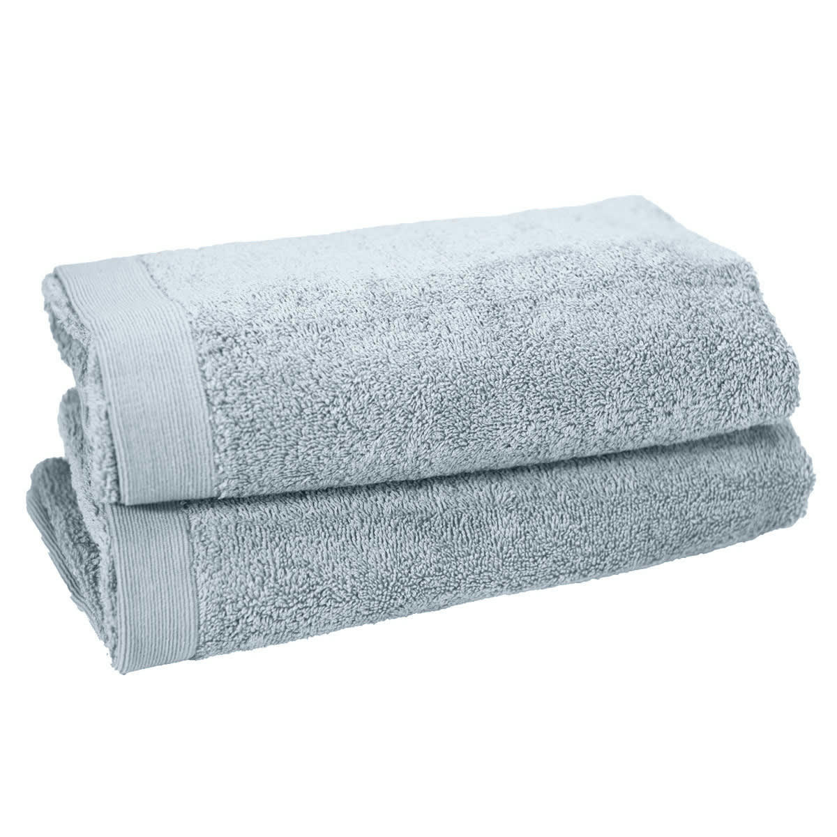 STUDIO - Lot de 2 serviettes de toilette 500 gr/m²  nuage 50x90 cm