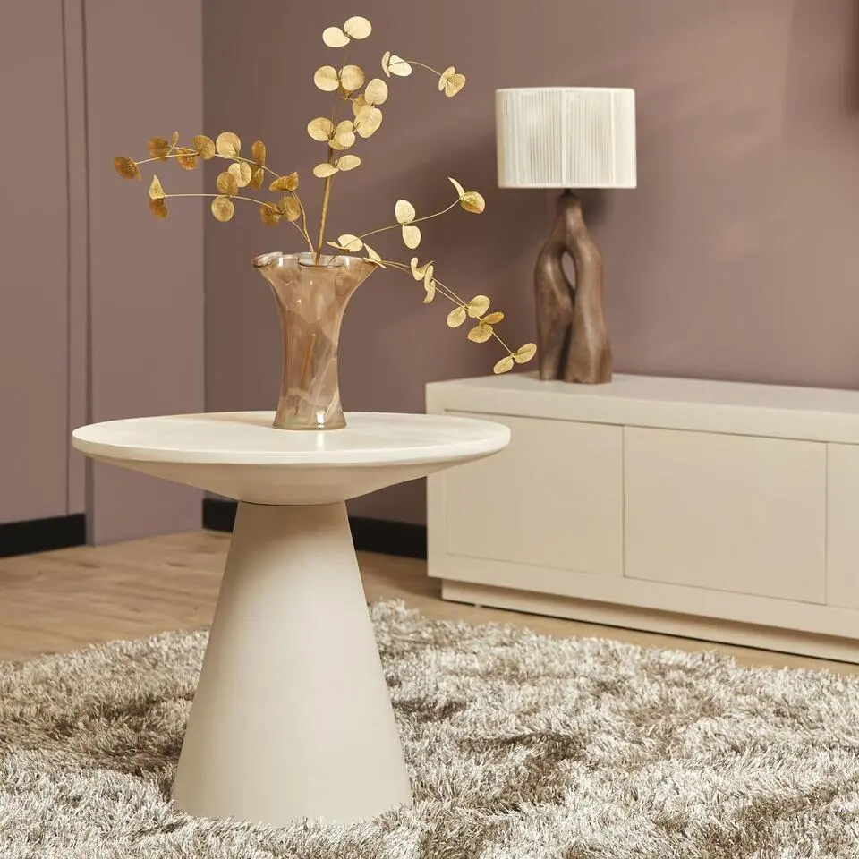 StarFurn - Bellis ronde salontafel - ?60 cm - beige