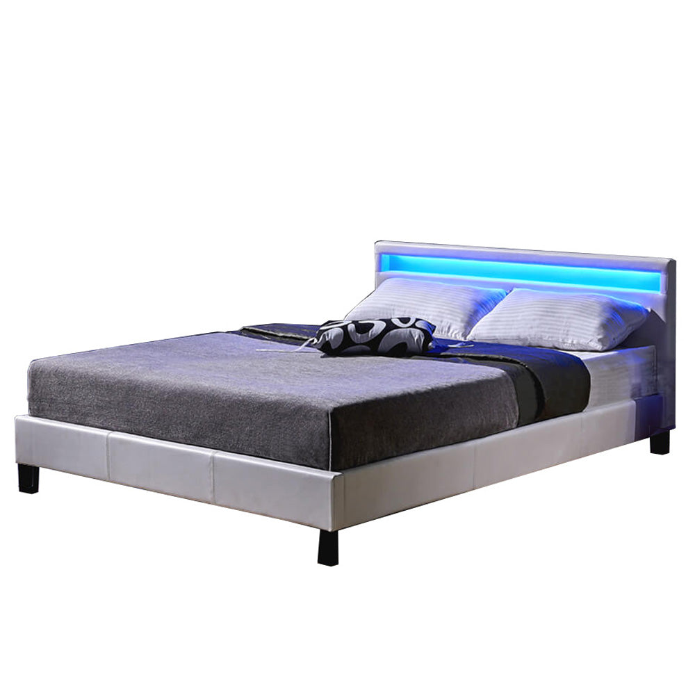 Home Deluxe LED bed ASTRO wit 180 x 200 cm