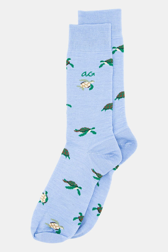 Alfredo Gonzales Turtles Merino Wool Sok