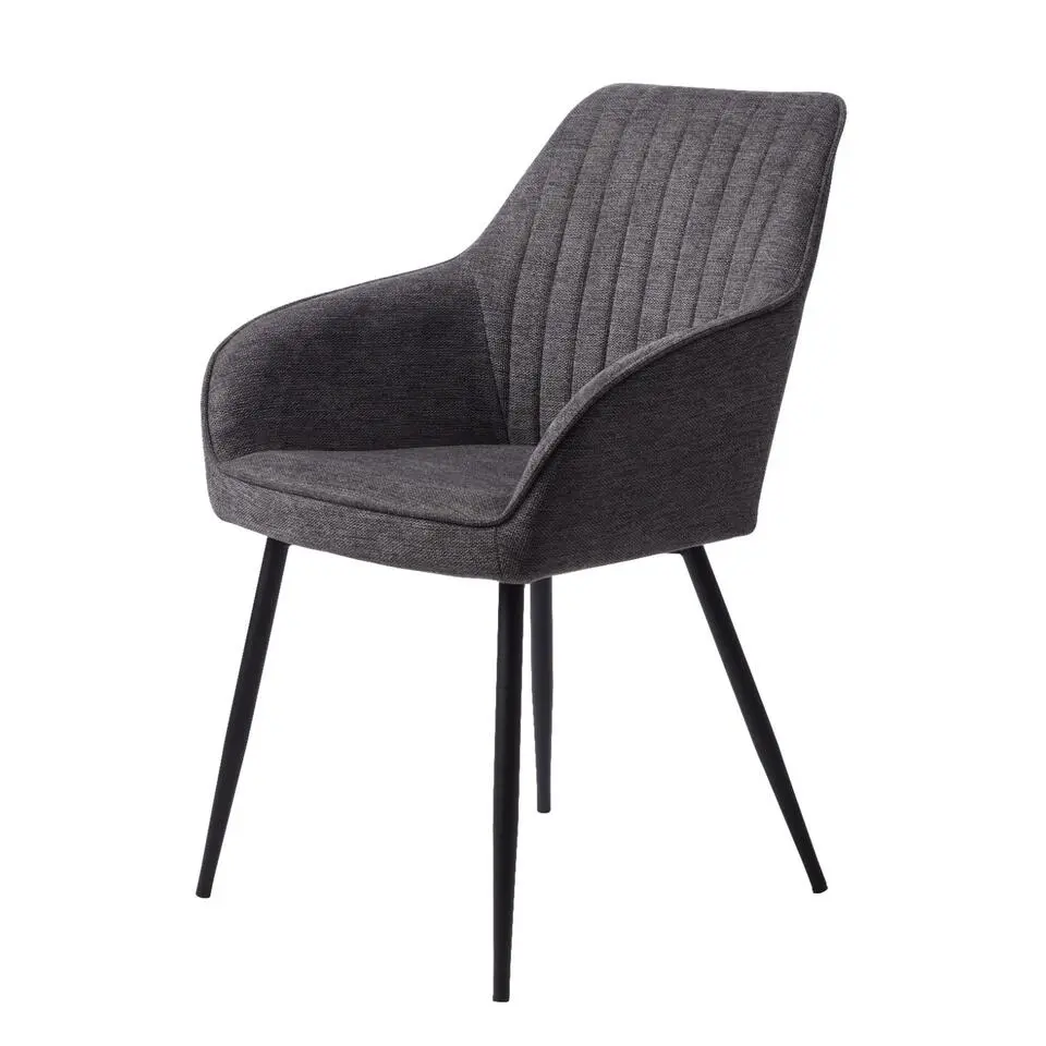 Nordic Home - Issy armstoel - donkergrijs