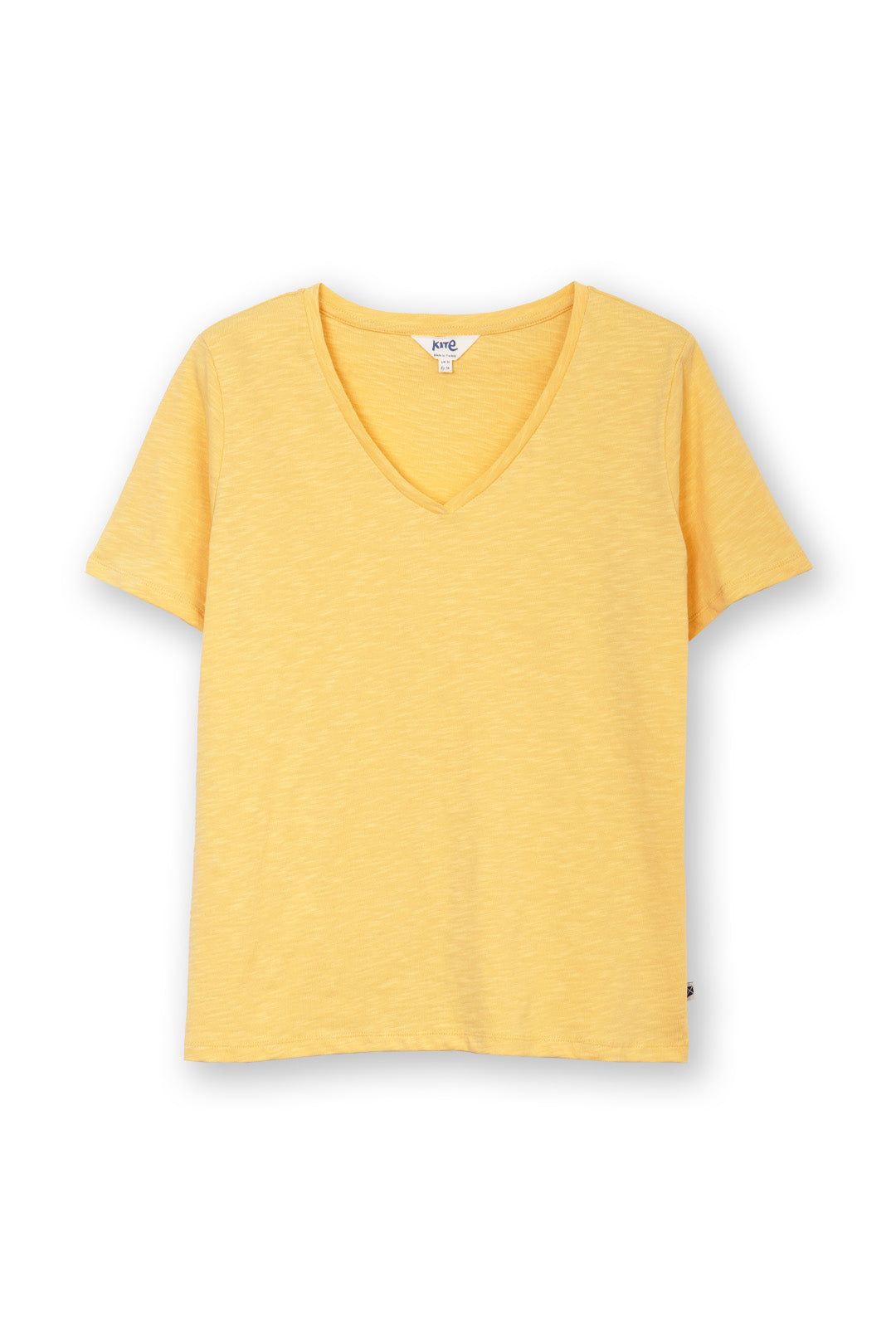 Kite Sandford V-Neck Slub Jersey T-Shirt Sand