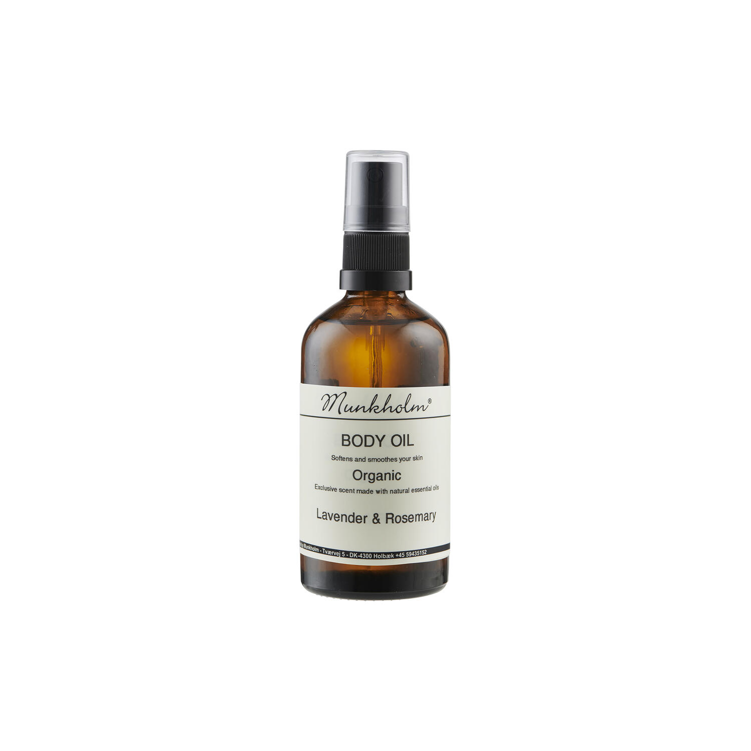 økologisk kropsolie, lavender & rosemary