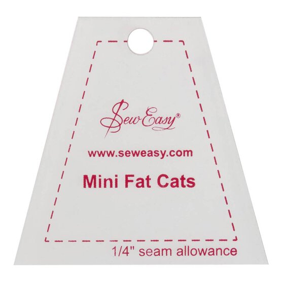 Sew Easy Mini Fat Cats Template