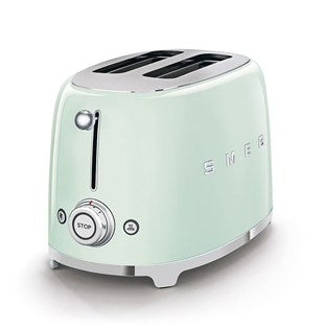 Smeg TSF01, TSBW01 2 Slice Toaster and Bun Warmer Set