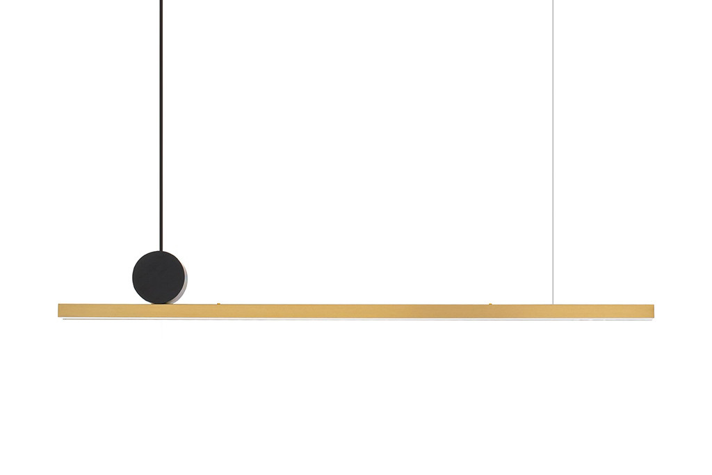 MOOSEE lampa wisząca WAND 80 złota