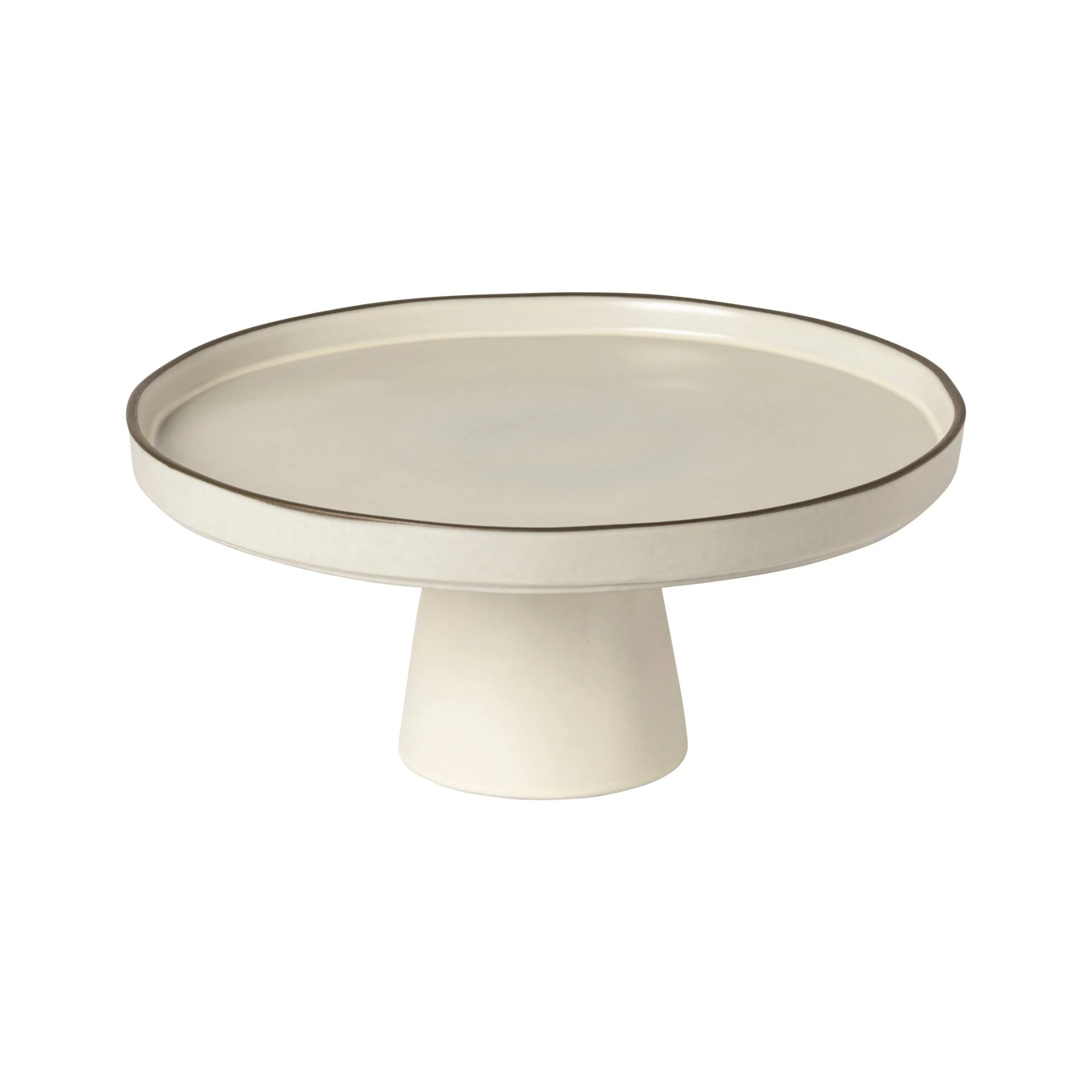 Footed Plate Stacked Organic