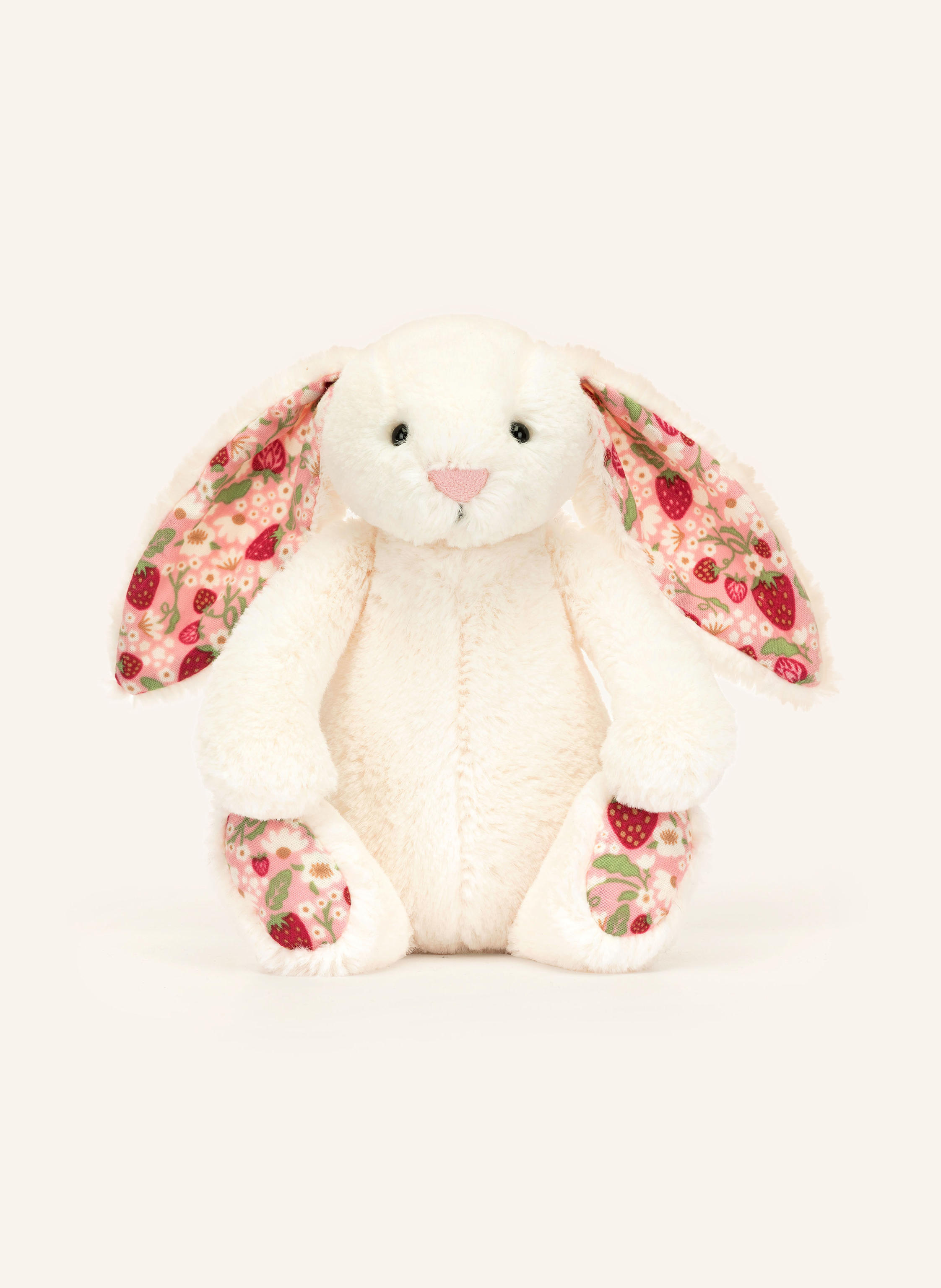 Jellycat Plüsch-Spielzeug BLOSSOM CREAM BUNNY BERRY SMALL