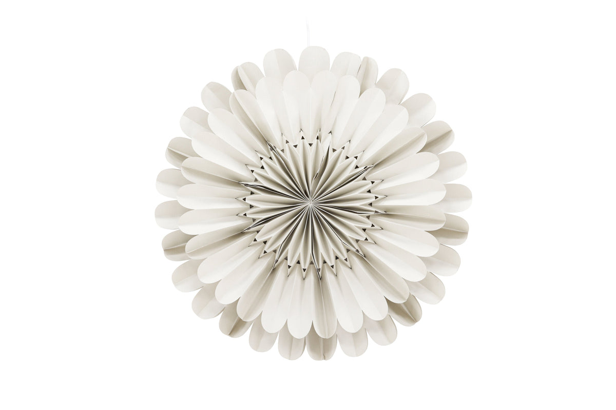 Rebellenclub Hanglamp Selu - beige - Ø 60 cm