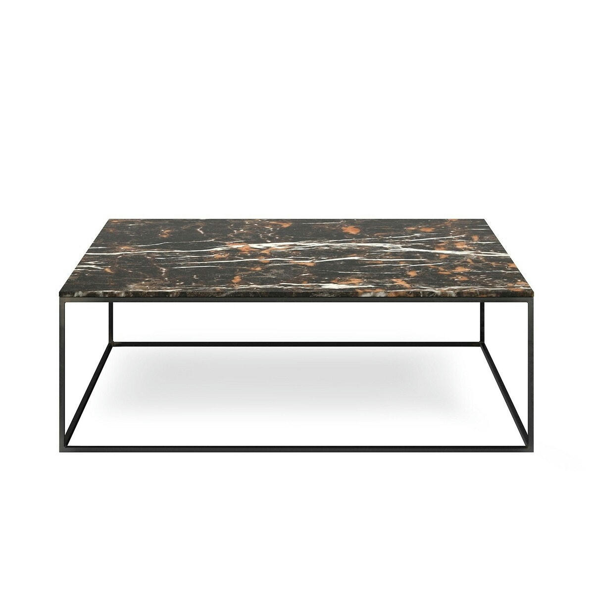 Table basse marbre ambré, Mahaut