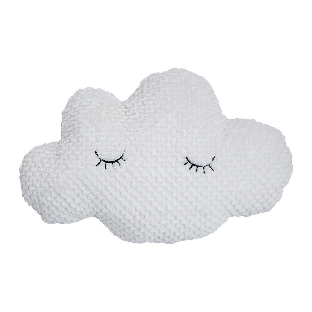 KIDS - Coussin nuage blanc 45x30cm