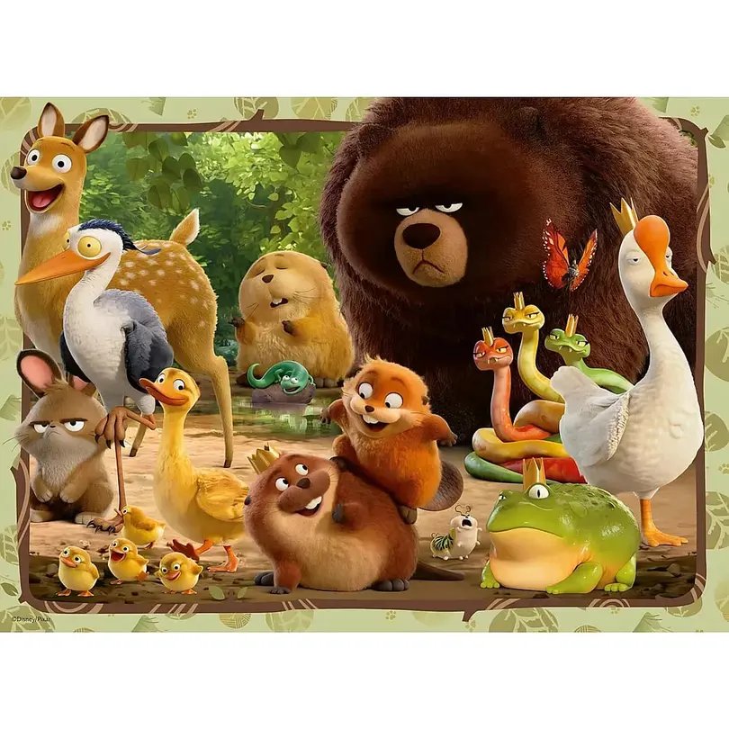 Puzzle 100-teilig Geheimnisse der Tierwelt