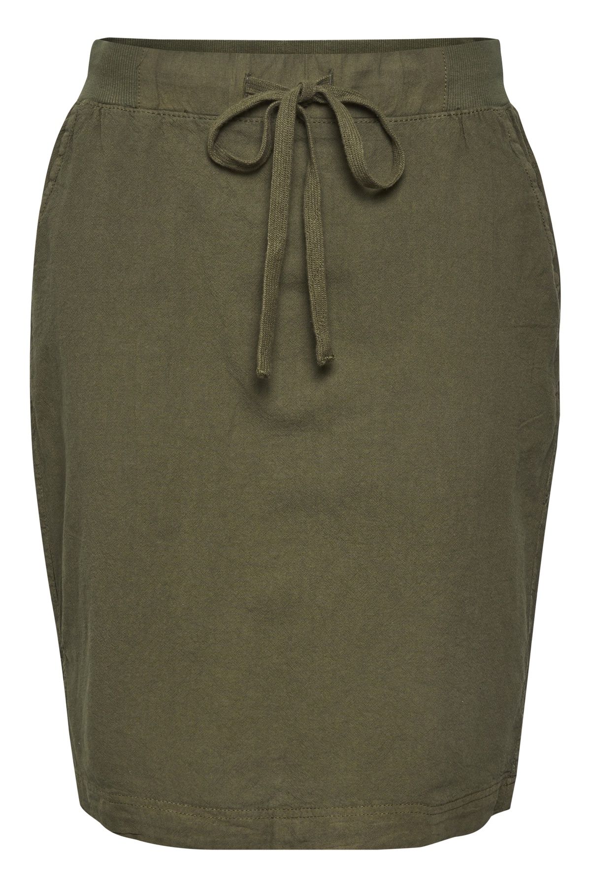 Kaffe Naya Knee Length Tie Waist Skirt