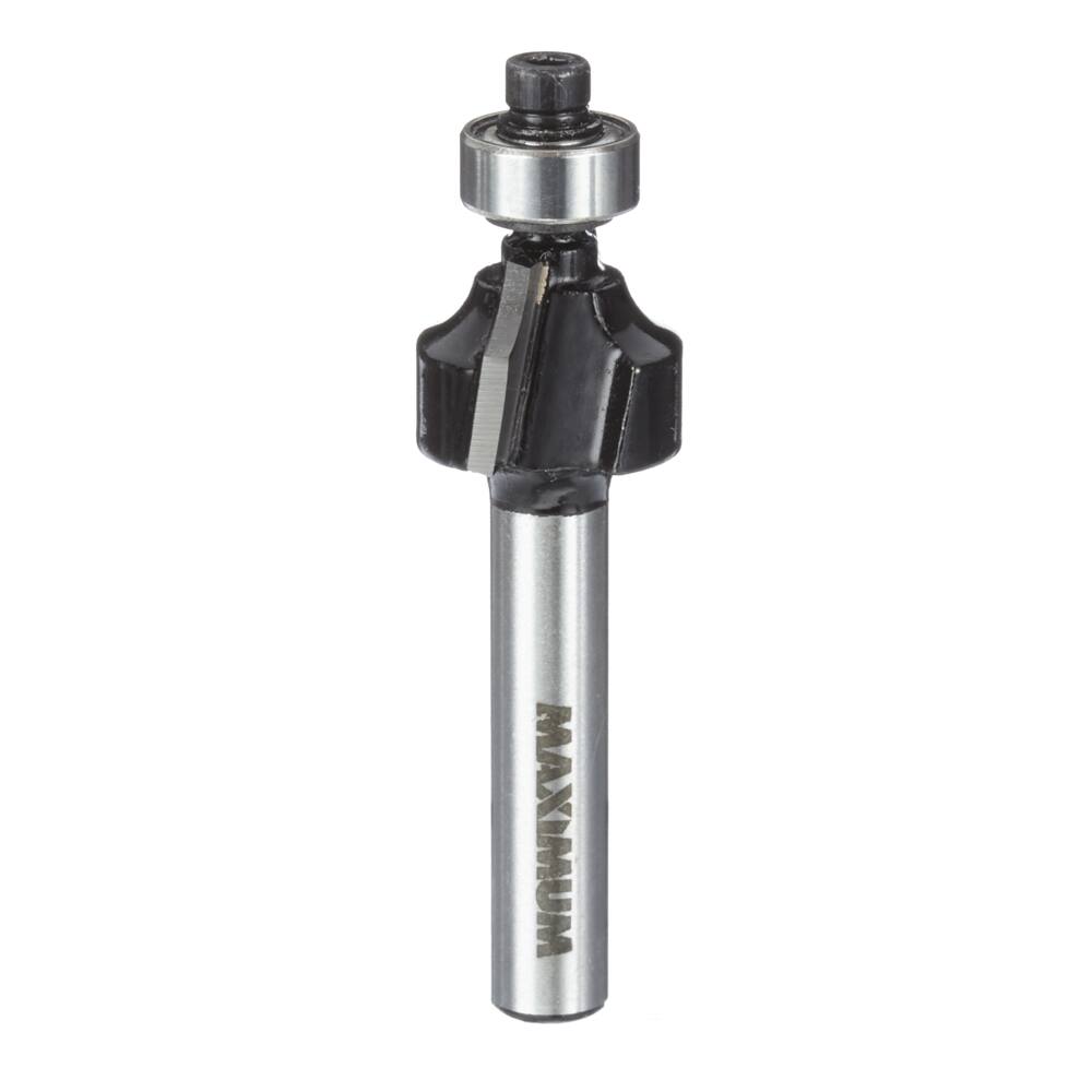 MAXIMUM Renegade Pro Carbide-Tipped Round Over Router Bit, 1/8 x 1/4-in Shank