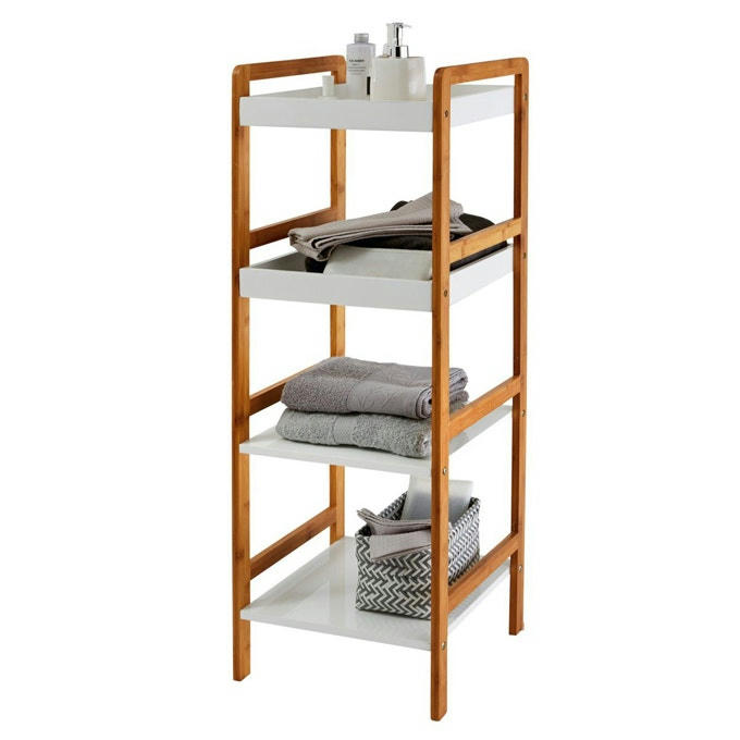 Étagère de salle de bain, 4 plateaux, Lindus