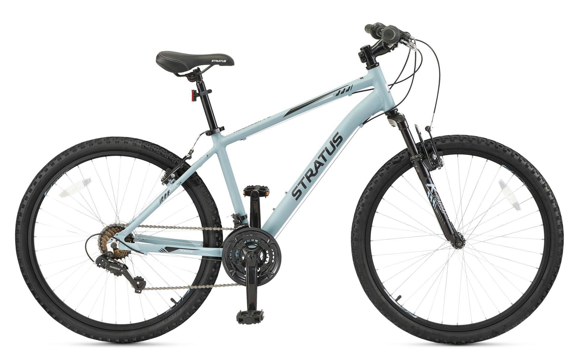 Stratus Rockcliffe Hardtail Mountain Bike,  26-in, Blue