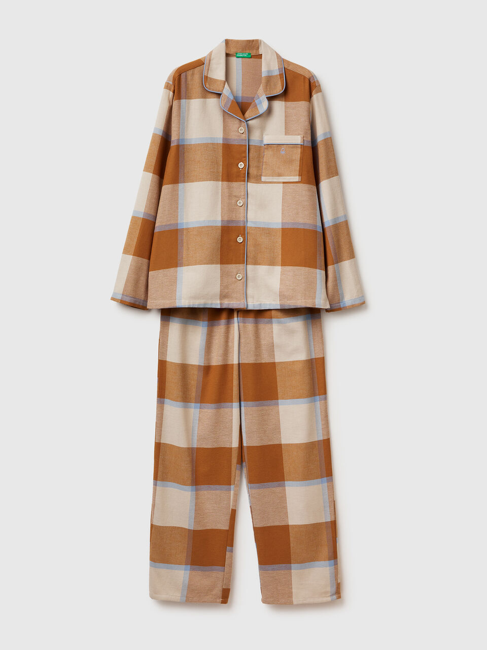 Flannel tartan pyjamas
