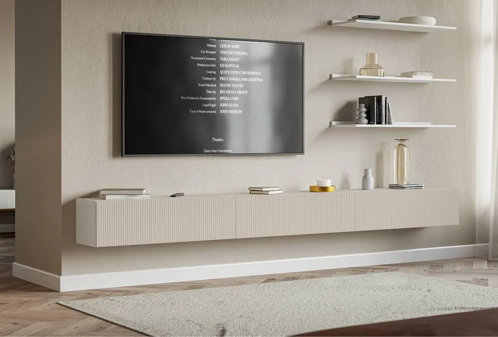 TV-meubel Vesper zwevend 300 cm