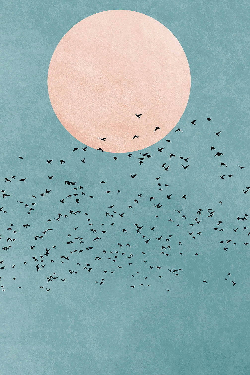 - Tableau paysage Beauté du jour imprimé sur toile 60x90cm