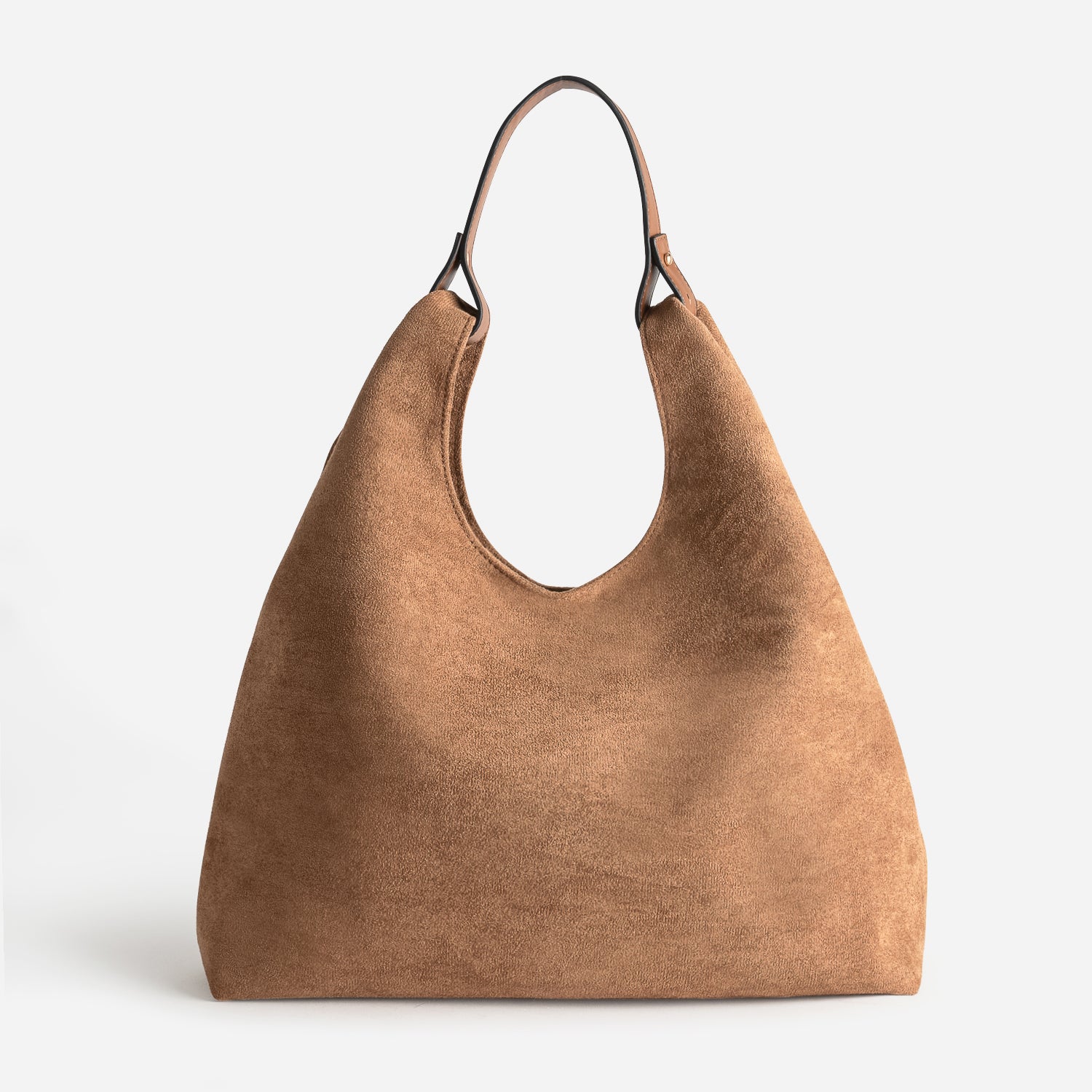Sac à main TEXTO cognac suédé