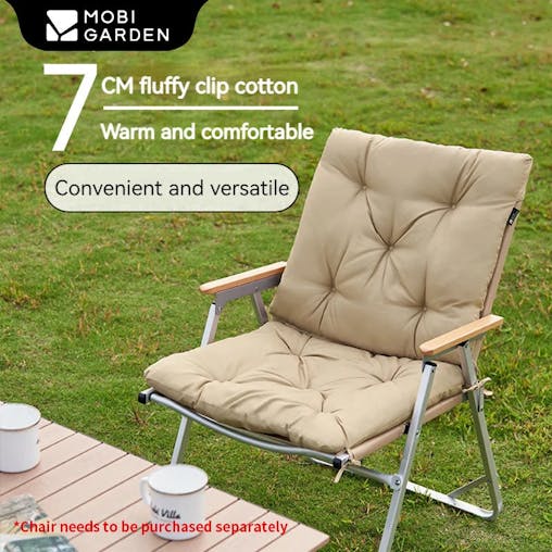 NNETB Outdoor Folding Camping Chair with Backrest