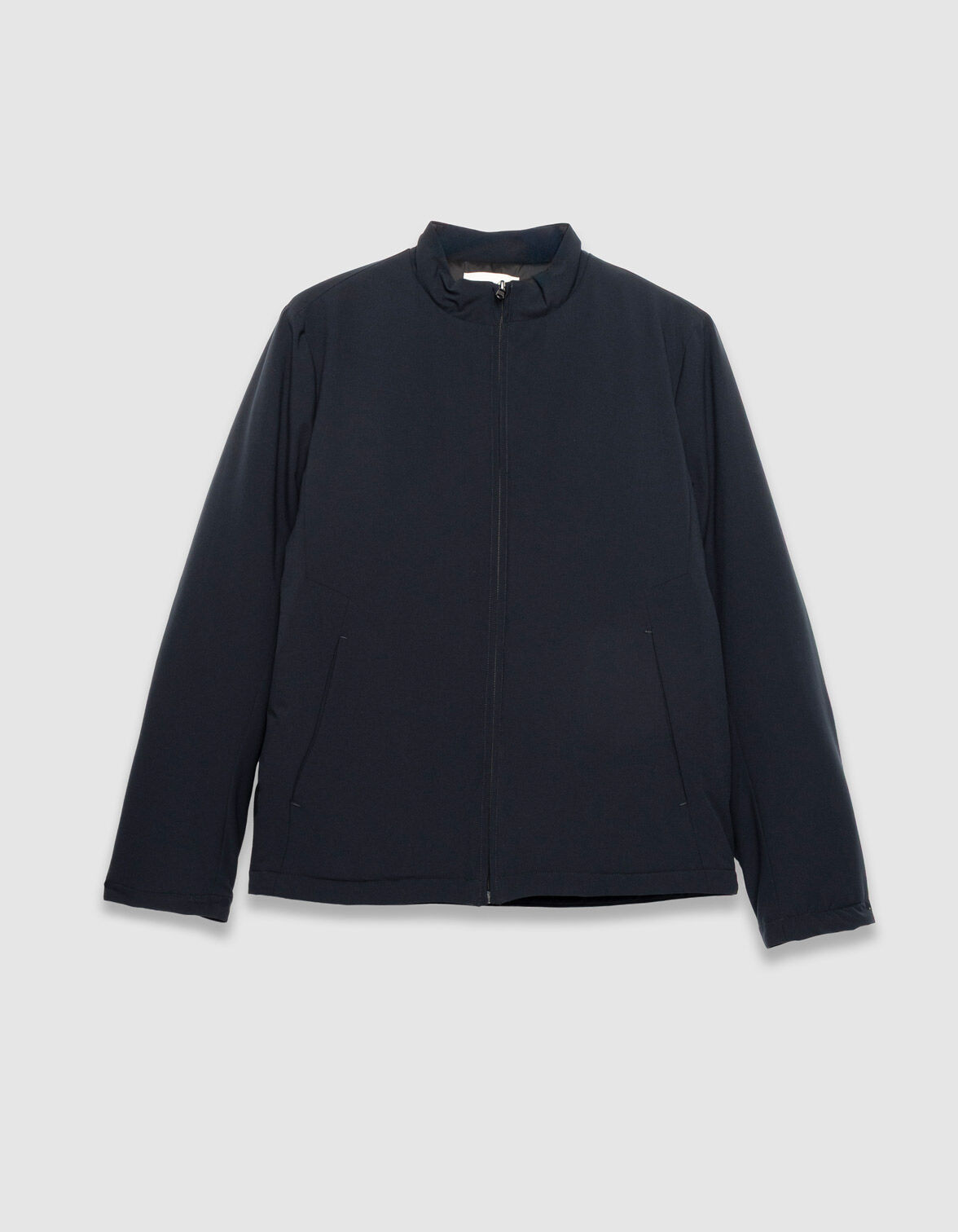 Sous-doudoune noire col montant Homme
