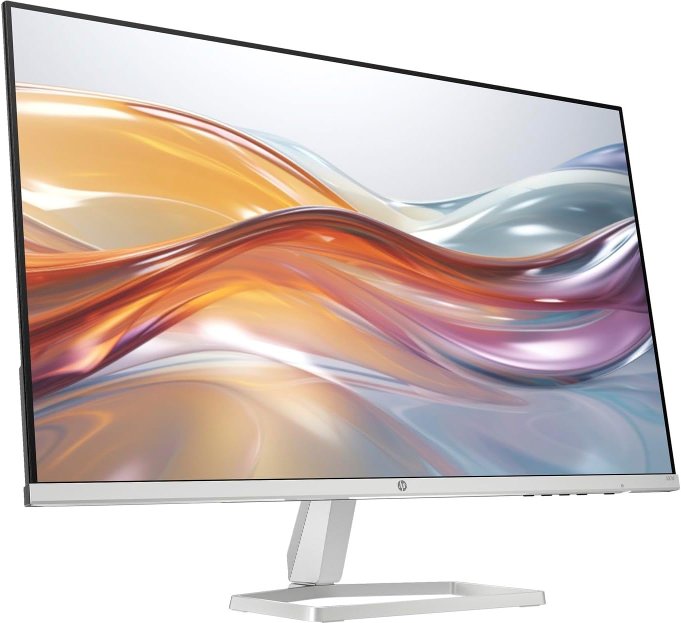 HP Series 5 527sf Monitor (Replaces Model M27h) 94F44AA#ABA w/Docztorm Dock  27 FHD IPS  2x HDMI  1x VGA  3-Sided Micro-Edge Bezel  Ideal for Home & Business  Black/Silver (2026 Latest Model  2 Pack)